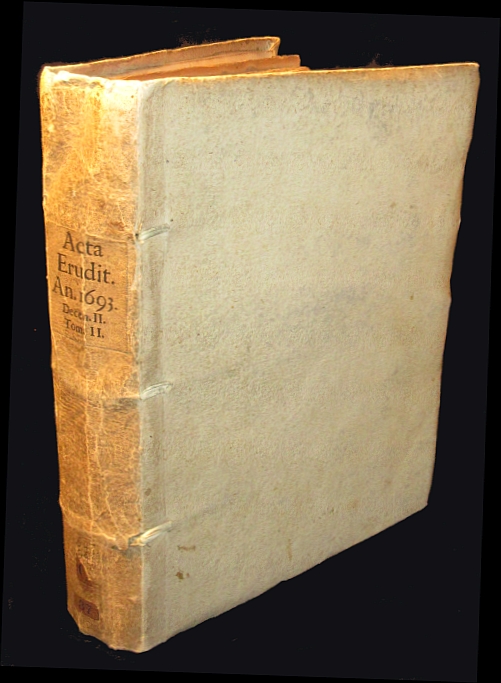 Image for Acta Eruditorum Anno MDCXCIII publicata.