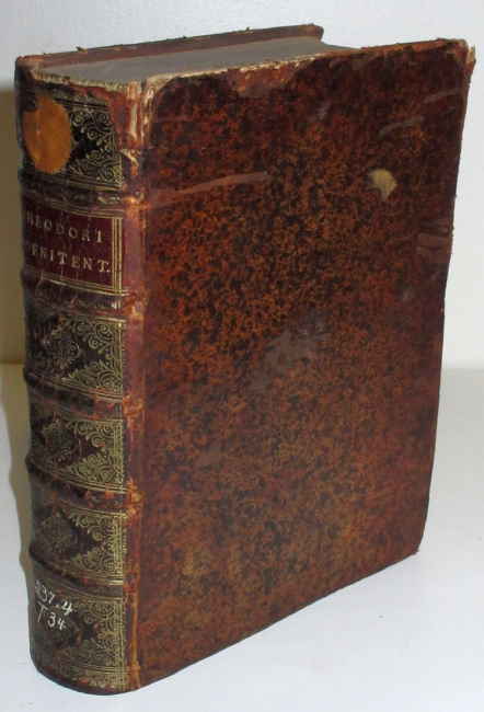 Image for Theodori archiepiscopi Cantuariensis Poenitentiale, omnibus quae reperiri potuerunt ejusdem capitulis adauctum. 2 Volumes in One Jacobus Petit primus in lucen edidit; dissertationibus & notis illustravit