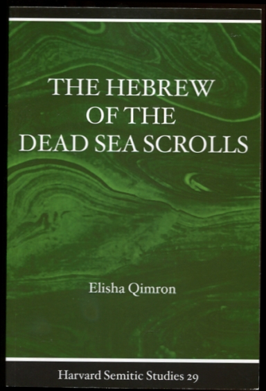 Image for Hebrew of the Dead Sea Scrolls