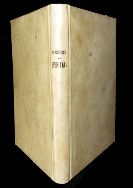 Image for Spiritali di Herone Alessandrino Ridotti in Lingua Volgare da Alessandro Giorgi da Urbino,