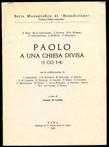 Image for Paolo A Una Chiesa Divisa (1 Co 1-4)