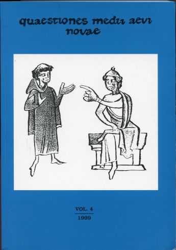 Image for Peace and War (Quaestiones Medii Aevi Novae, Vol. 4)