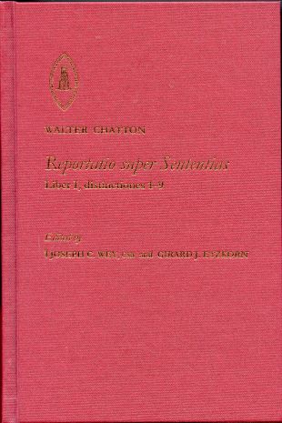 Image for Reportatio Super Sententias: Liber 1, Distinctiones 1-9