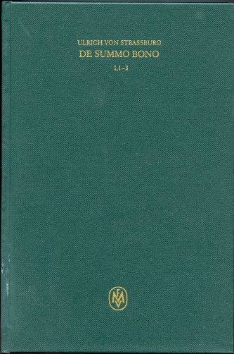 Image for De summo bono. Liber 3, Tractatus 1-3