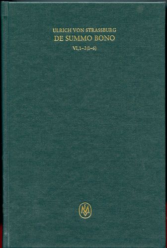 Image for De summo bono. Liber 6, Tractatus 1-3,6