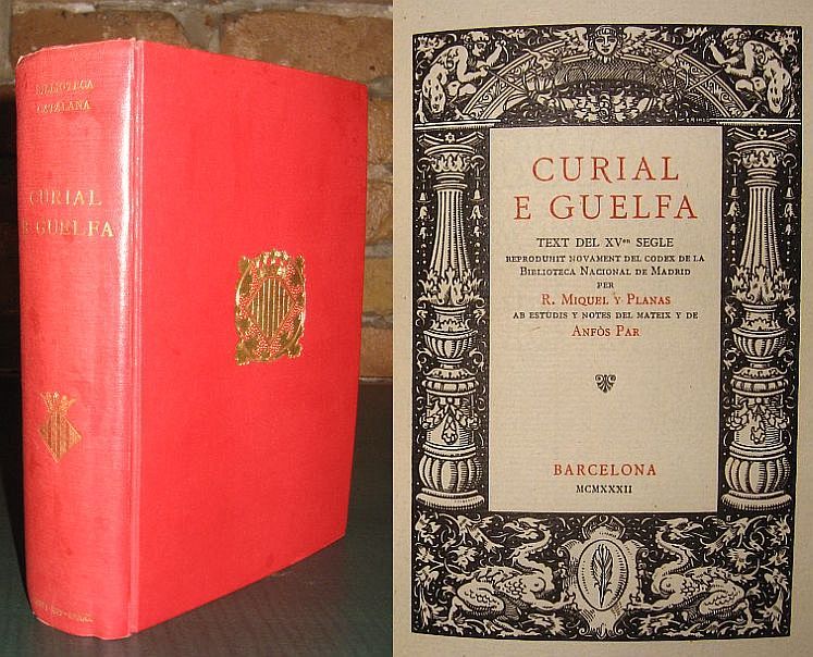 Image for Curial E Guelfa. Text Del XV Segle