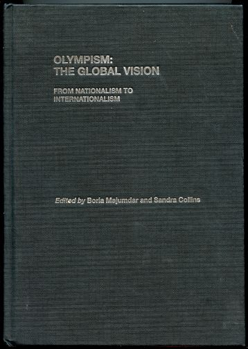 Image for Olympism:The Global Vision: From Nationalism to Internationalism