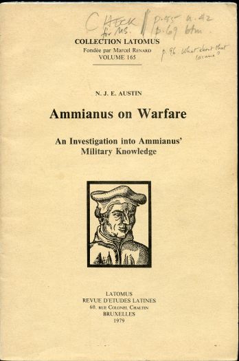 Image for Ammianus on Warfare: An Investigation into Ammianus' Military Knowledge