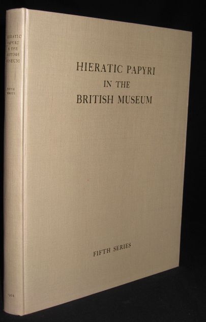 Image for Hieratic Papyri in the British Museum. Fifth Series. The Abu Sir Papyri
