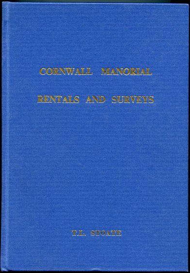 Image for Cornwall Manorial Rentals and Surveys