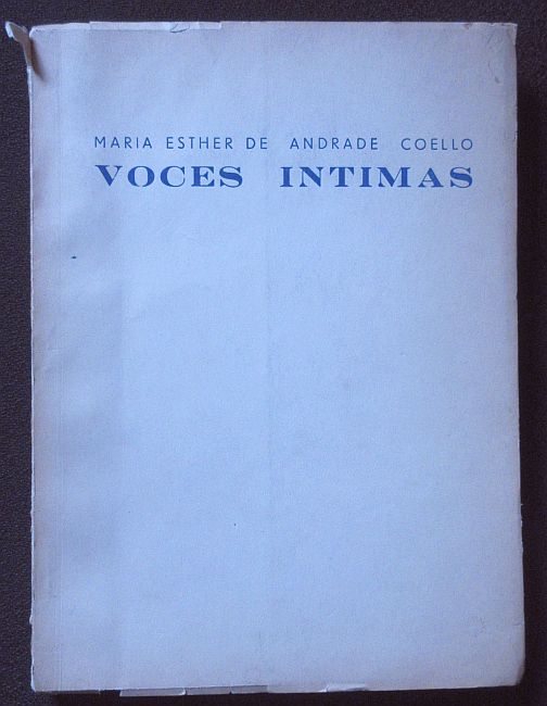 Image for Voces Intimas