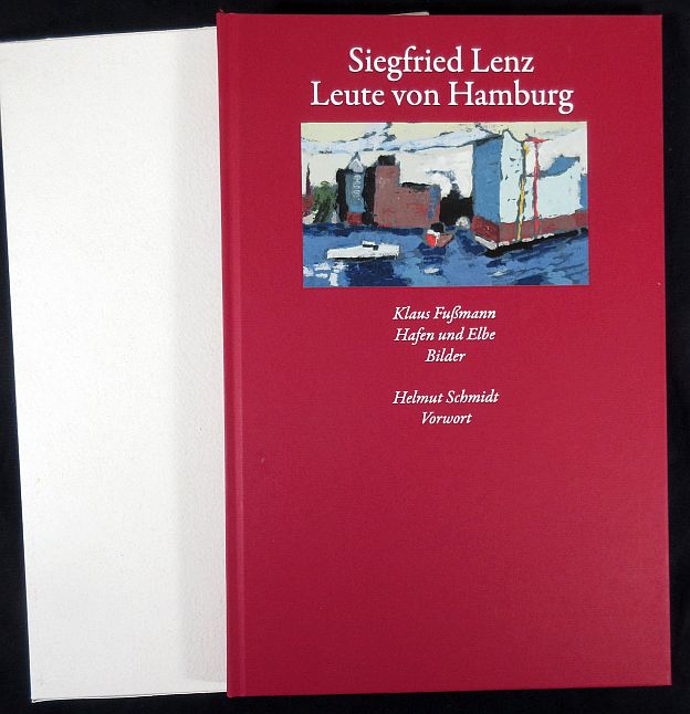 Image for Leute Von Hamburg. Limited Edition 90/200 With Signed Lenz Linocut/farbinolschnitt