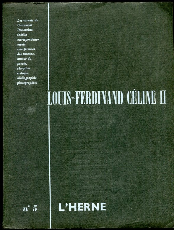 Image for Cahiers De L'Herne. No. 5 : Louis-Ferdinand Céline II