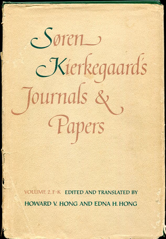 Image for Søren Kierkegaard's Journals and Papers, Volume 2, F-K