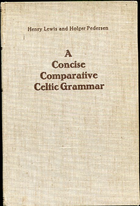 Image for A Concise Comparative Celtic Grammar