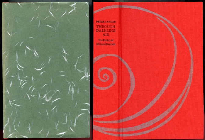 Image for Through Darkling Air The Poetry of Richard Outram