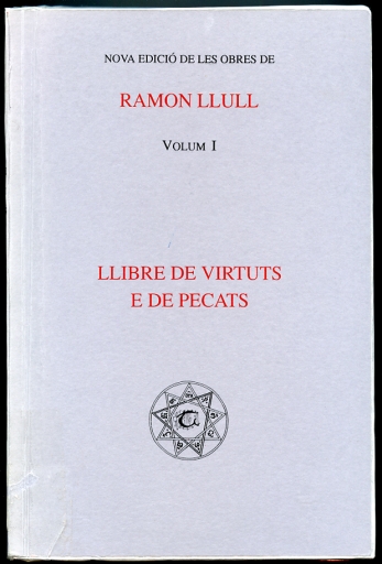 Image for Llibre de virtuts e de pecats (Catalan Edition)