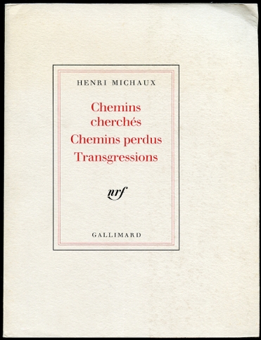 Image for Chemins cherches, chemins perdus, transgressions