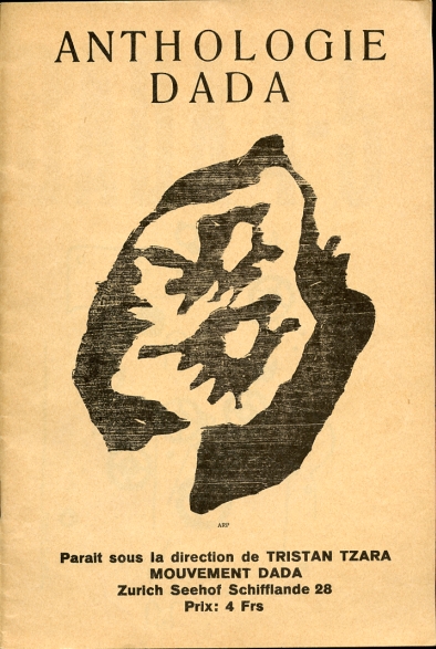Image for Anthologie Dada. Dada 4 - 5. Parait Sous La Direction De Tristan Tzara. Mouvement Dada