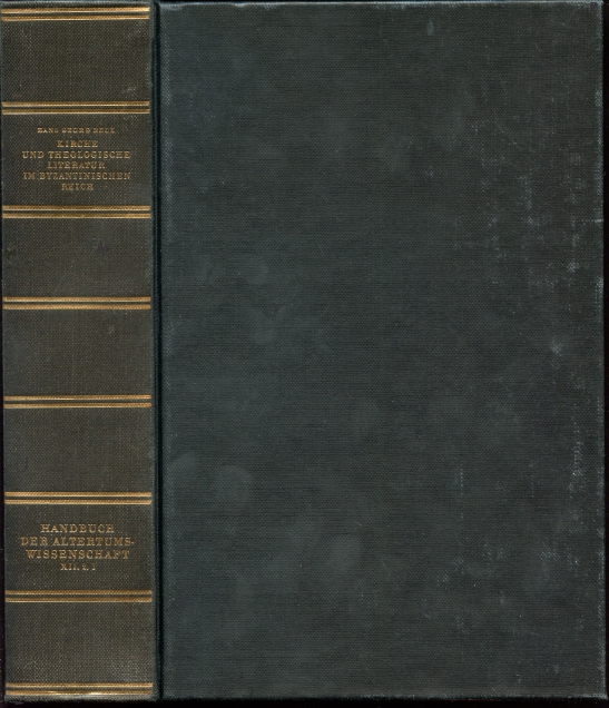 Image for Kirche Und Theologische Literatur. Erster Band Im Byzantinischen Reich