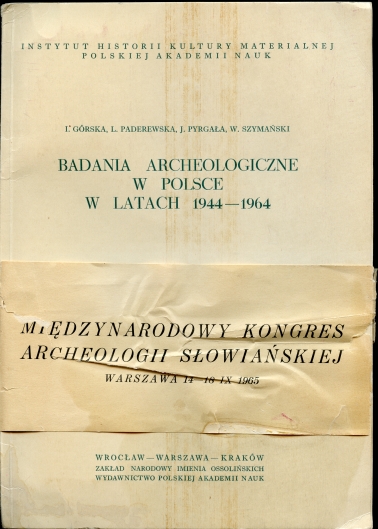 Image for Badania Archeologiczne W Polsce W Latach 1944 - 1964
