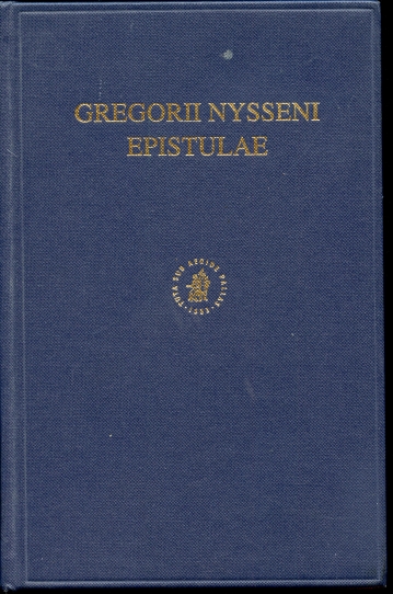 Image for Gregorii Nysseni Epistulae