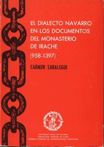 Image for El Dialecto Navarro En Los Documentos Del Monasterio De Irache (958-1397)