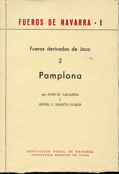 Image for Fueros Derivados De Jaca. 1. Estella-San Sebastian