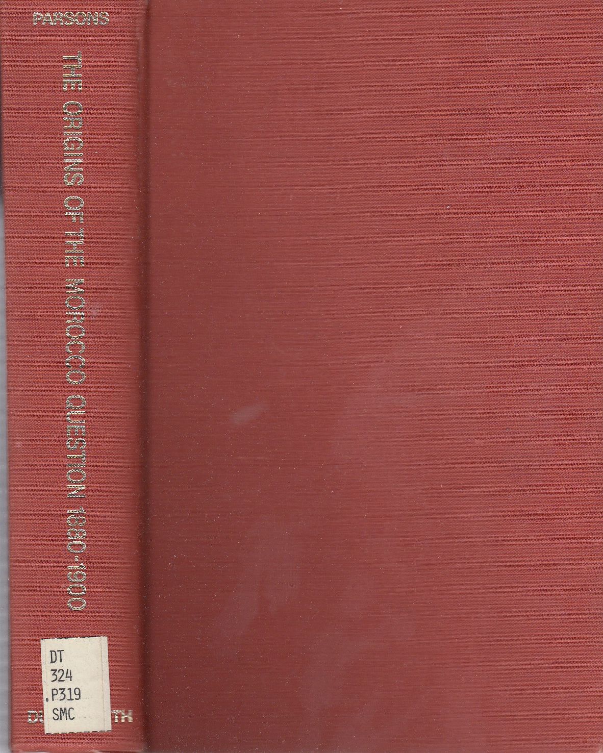 Image for Origins of the Morocco Question