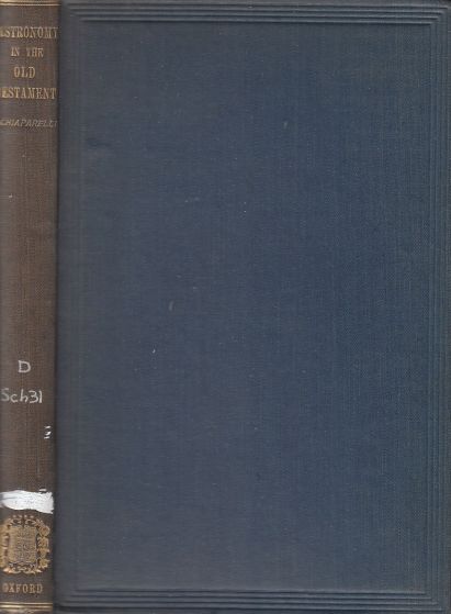 Astronomy in the Old Testament Image for Astronomy in the Old Testament