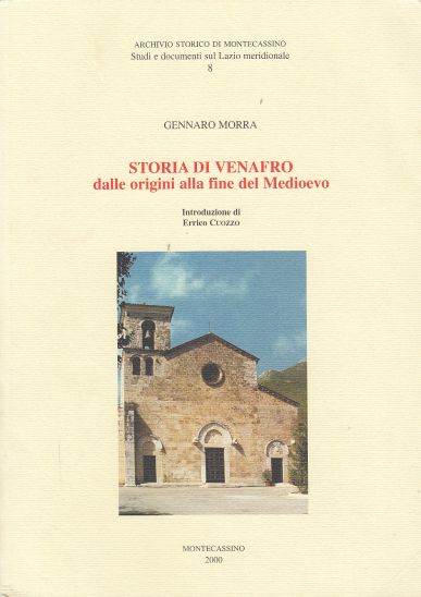 Image for Storia Di Venafro Dalle Origini Alla Fine Del Medioevo