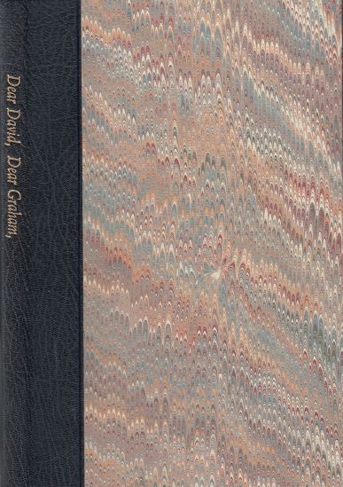 Image for Dear David, Dear Graham A Bibliophilic Correspondence