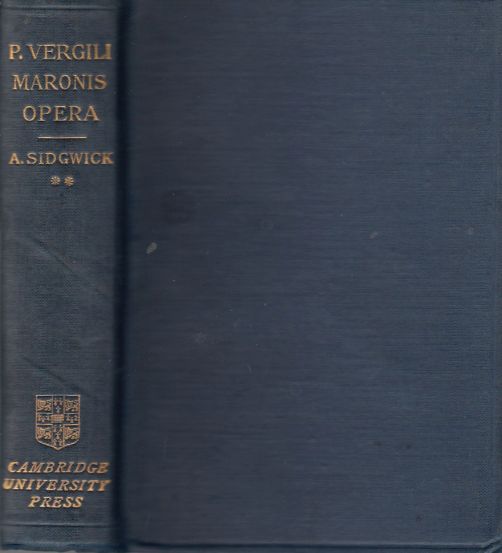 Image for P. Vergili Maronis OPERA Volume I. Introduction and Text. Volume II. Notes.
