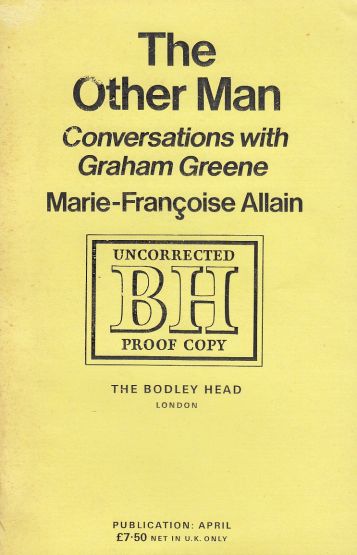 Image for The Other Man Conversations with Graham Greene