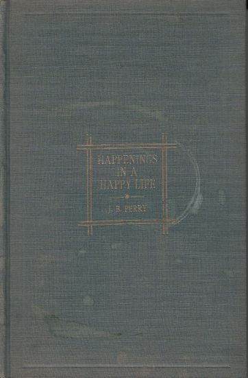 Image for Happenings in a Happy Life An Autobiography
