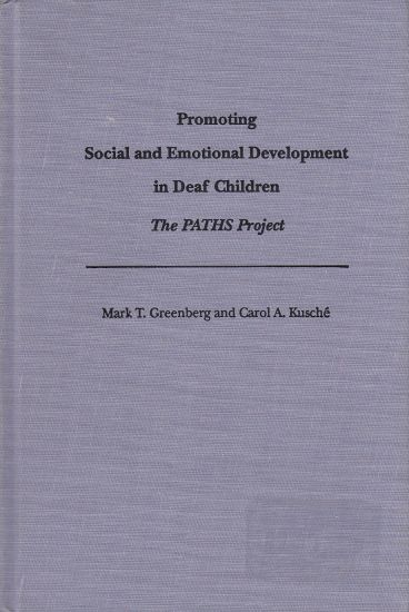 Image for Promoting Social and Emotional Development in Deaf Children The Paths Project