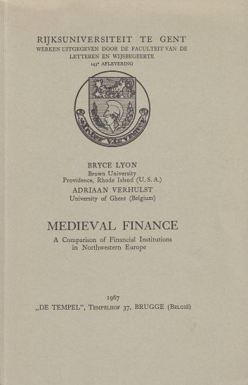 Image for Medieval Finance A Comparison of Institutions in Northwestern Europe