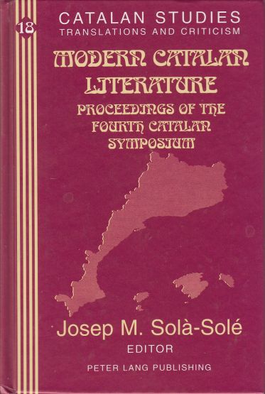 Image for Modern Catalan Literature Proceedings of the Fourth Catalan Symposium