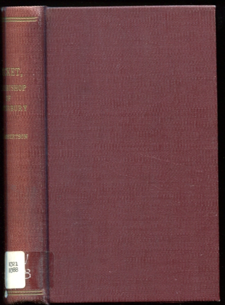 Image for Becket, Archbishop of Canterbury A Biography