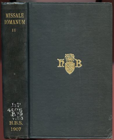 Image for Missale Romanum. Mediolani, 1474. Vol. II. A Collation with Other Editions Printed Before 1570