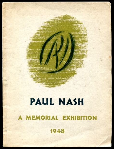 Paul Nash 1889-1946 Paintings, Watercolours and Drawings A Memorial Exhibition 1948 Image for Paul Nash 1889-1946 Paintings, Watercolours and Drawings A Memorial Exhibition 1948