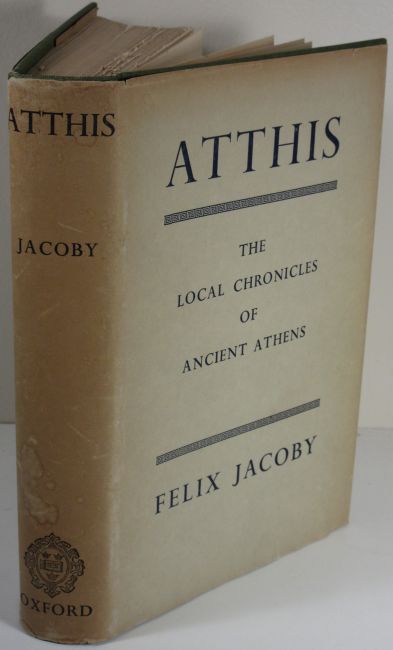Image for Atthis The Local Chronicles of Ancient Athens