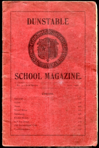 Image for Dunstable School Magazine, July 1906 No. 9 - New Series