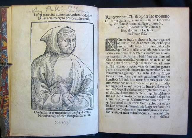 Image for Ad fratres Carthusiae: sacrae conciones. His additae sunt orationes nonnullae Iodoci Hessi. Item Poemation eiusdem de ordinis Carthusiani origine