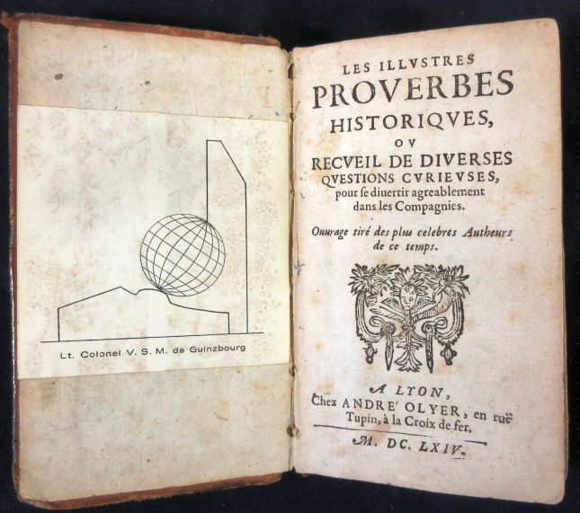Les illustres proverbes historiques, ou Recueil de diverses questions curieuses, pour se divertir agreablement dans les compagnies. Image for Les illustres proverbes historiques, ou Recueil de diverses questions curieuses, pour se divertir agreablement dans les compagnies.