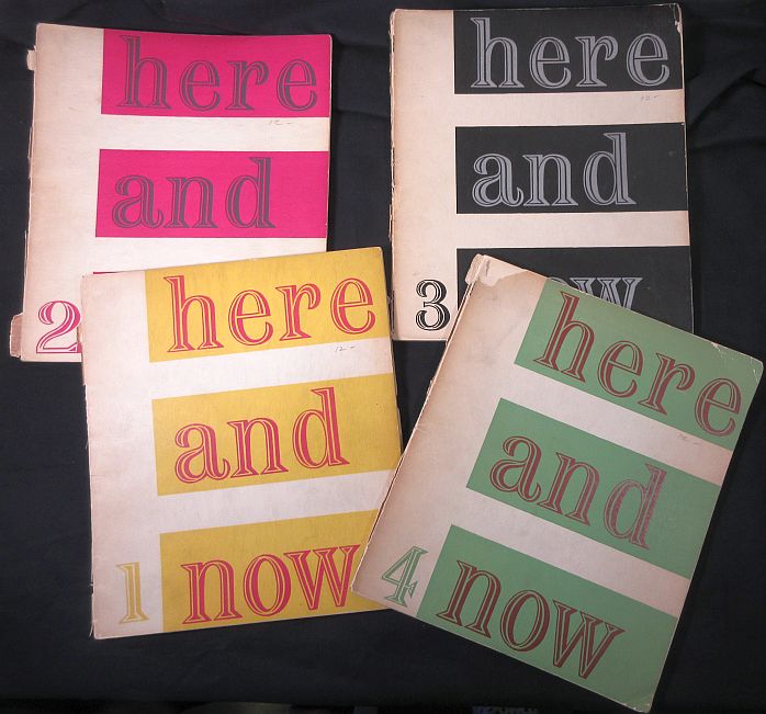 Here and Now Vol. 1, Nos. 1, 2, 3; Vol. II No. 4 A Canadian Quarterly Magazine of Literature and Art Image for Here and Now Vol. 1, Nos. 1, 2, 3; Vol. II No. 4 A Canadian Quarterly Magazine of Literature and Art